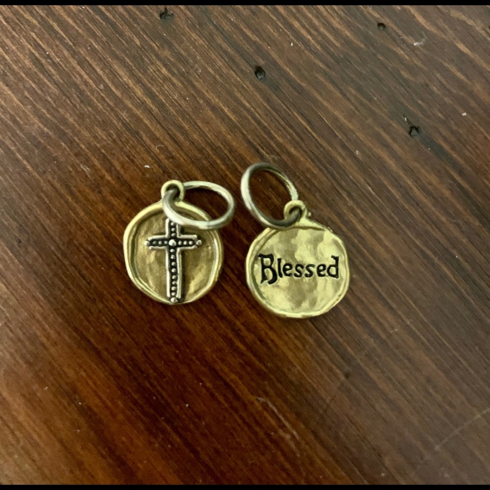 Waxing Poetic Gold Charms